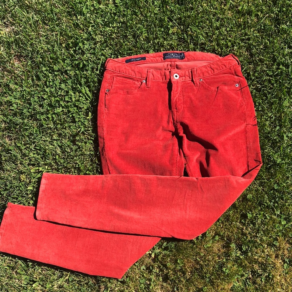 Lucky brand cords skinny